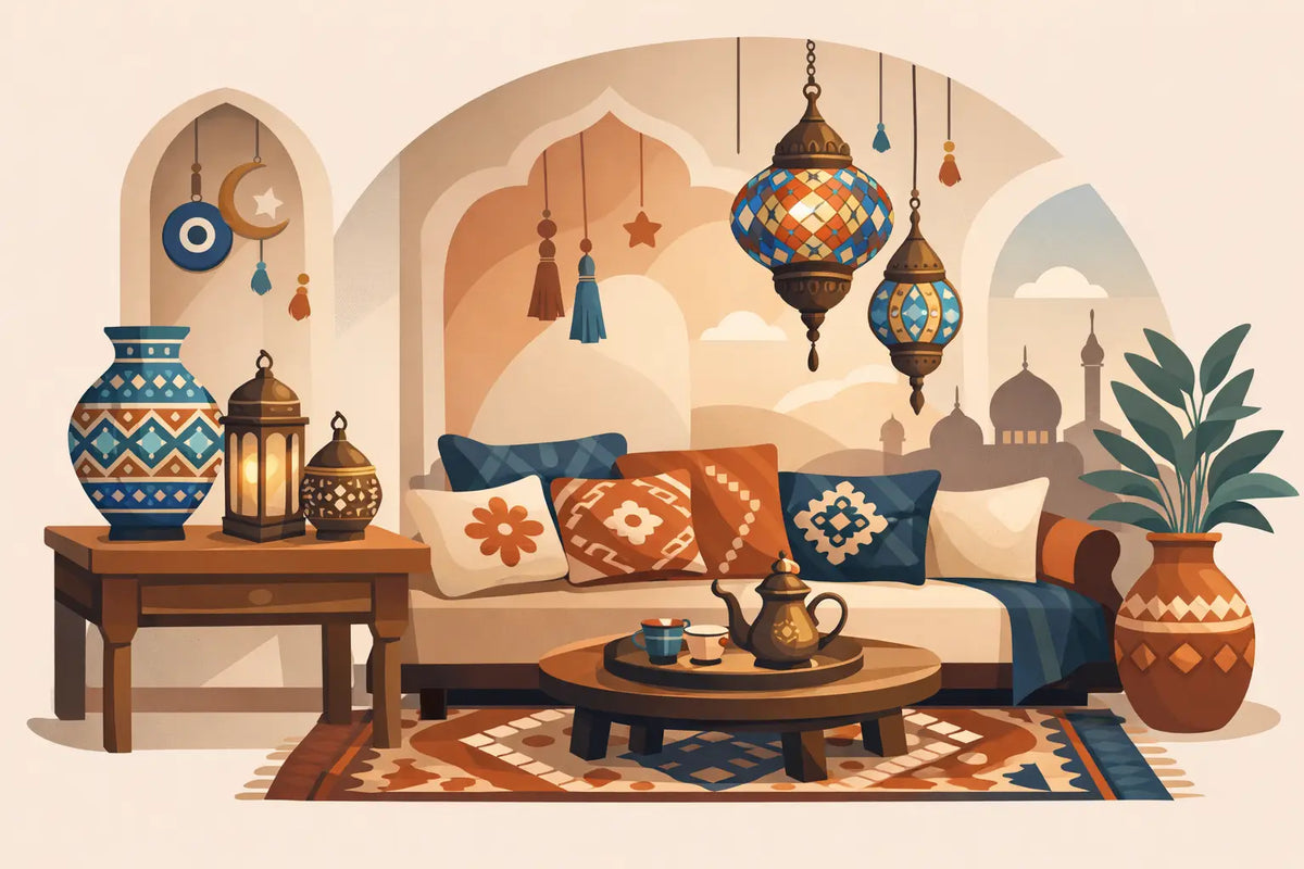 Decoración turca para un hogar con alma