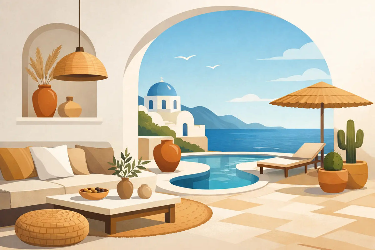 Tendencias de decoración mediterránea 2026