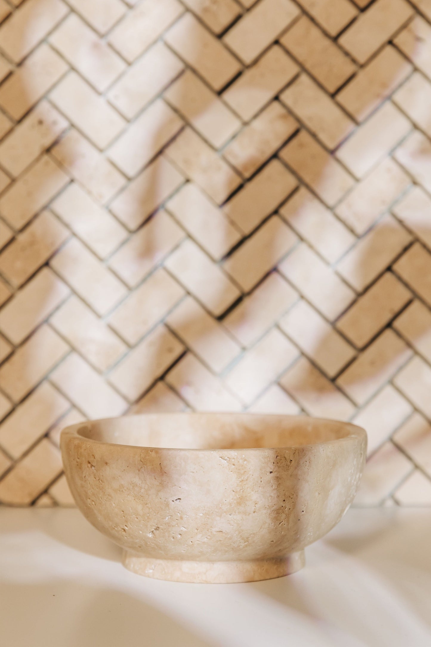 Basic Bowl - Travertine