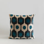 Silk Velvet Cushion Cover – Ikat Tradition