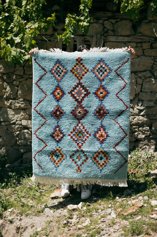 Guardian Amulet Rug - Ancient Protection Woven by Sacred Hands