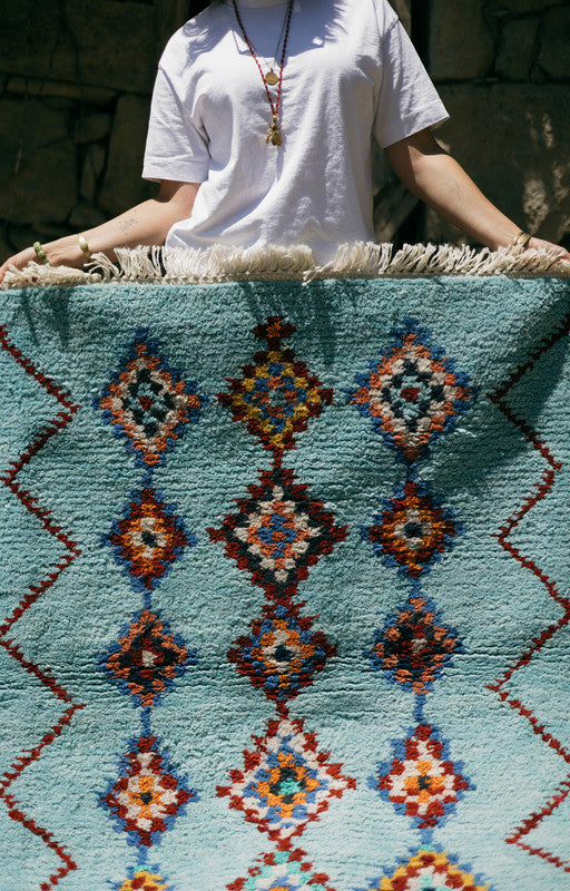 Guardian Amulet Rug - Ancient Protection Woven by Sacred Hands