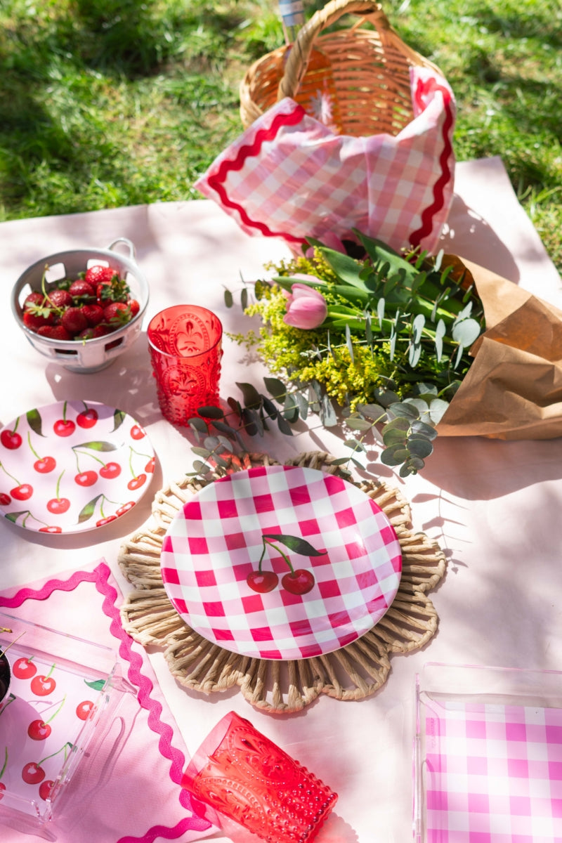 Sweet Cherry Main Course - Mediterranean Picnic Melamine