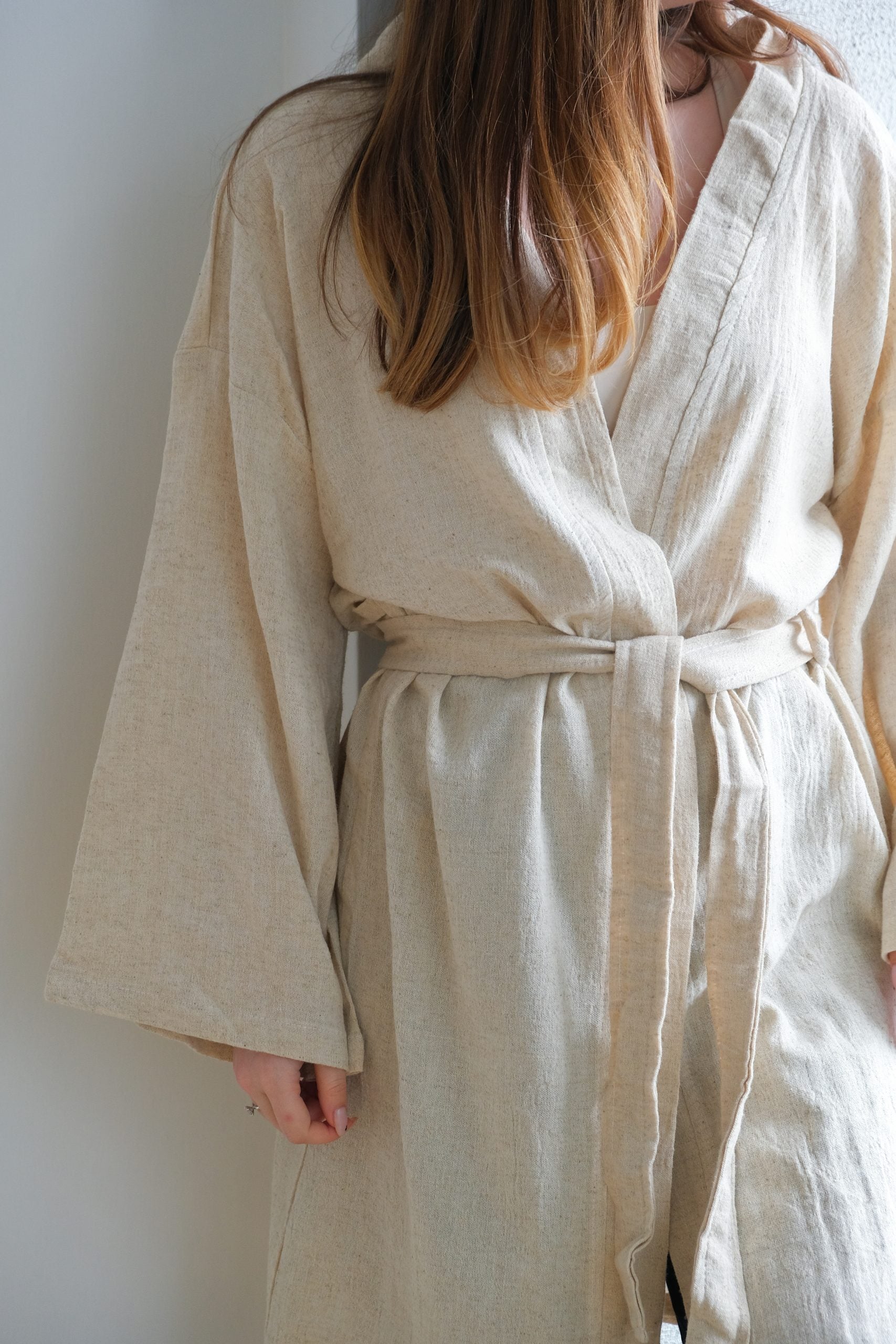 Premium Kimono "Spiral of Life" - Symbol of Transformation