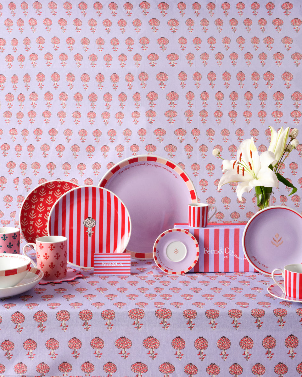 Main Course Feast Joy - Handmade Ceramics Mediterranean Celebration