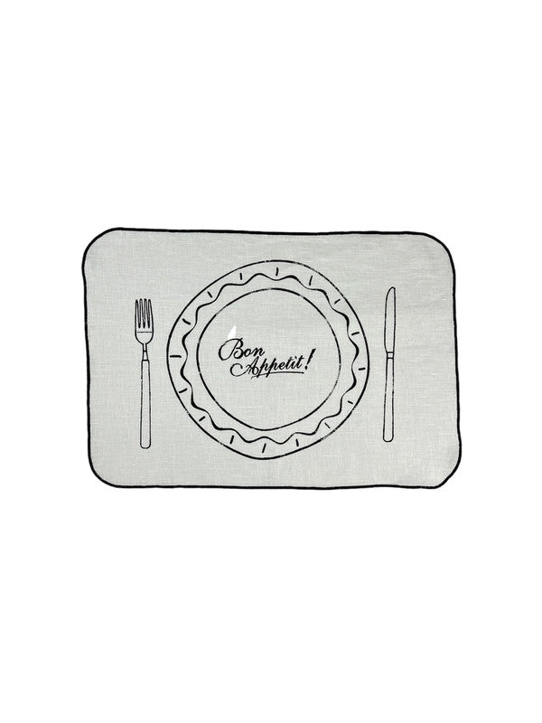 Mantel Individual Table Setting Bonappetit - Set de 6