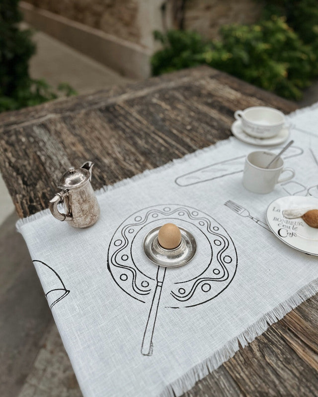 Camino de Mesa Table Setting Brunch