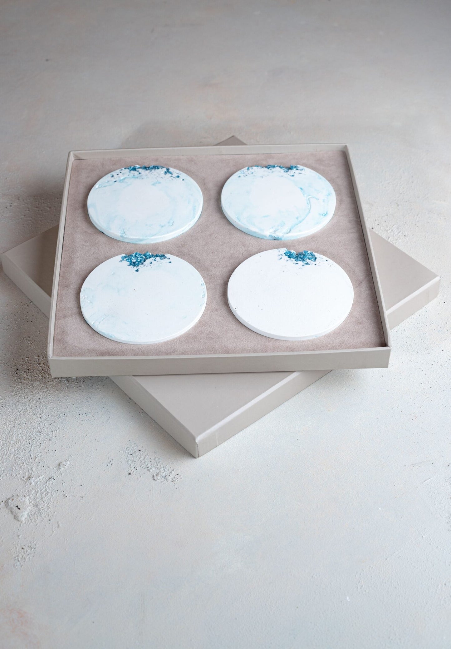 "Ocean Wave" Coasters - Marine Accessories Set