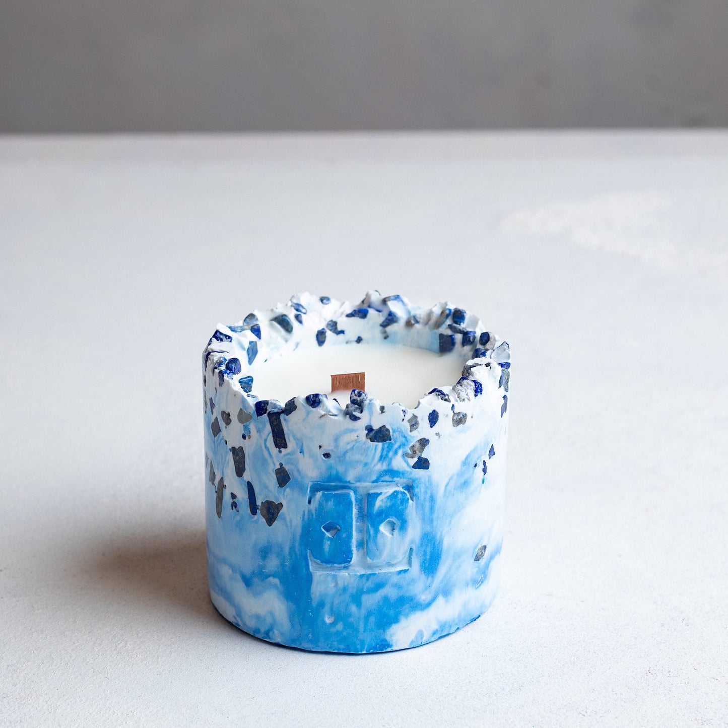 Colección "SPICY Blue" con Cristales - Set Velas