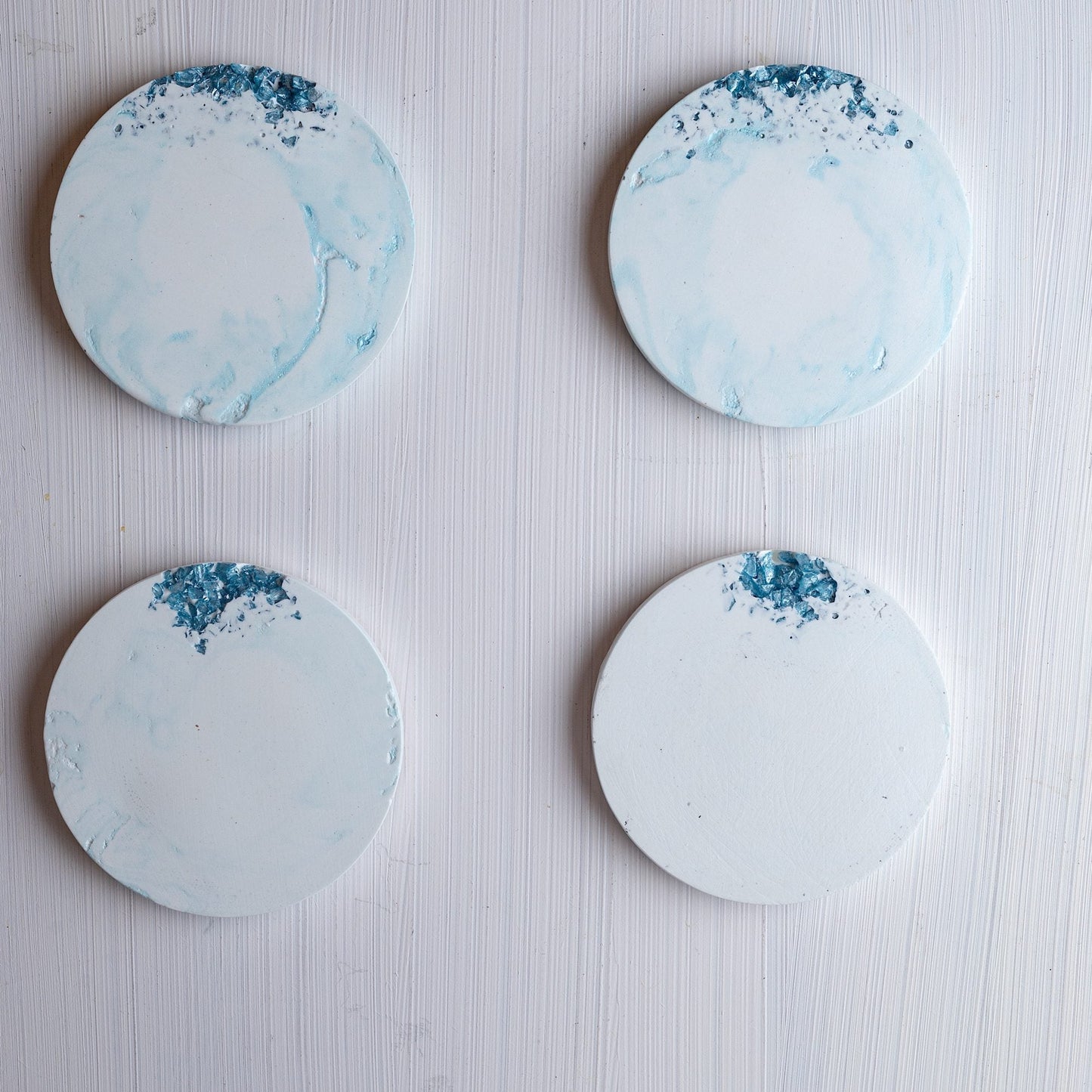 "Ocean Wave" Coasters - Marine Accessories Set