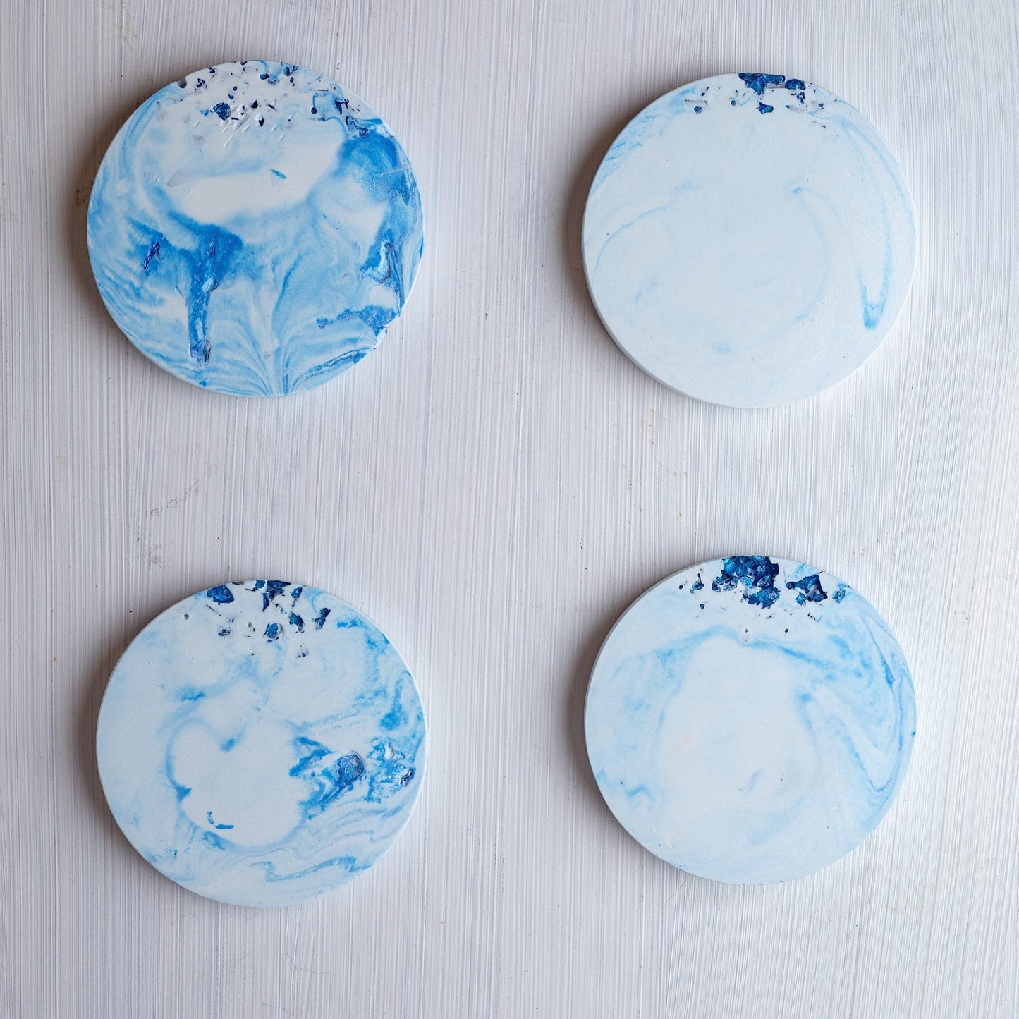 Posavasos "SPICY Blue" - Set de 4