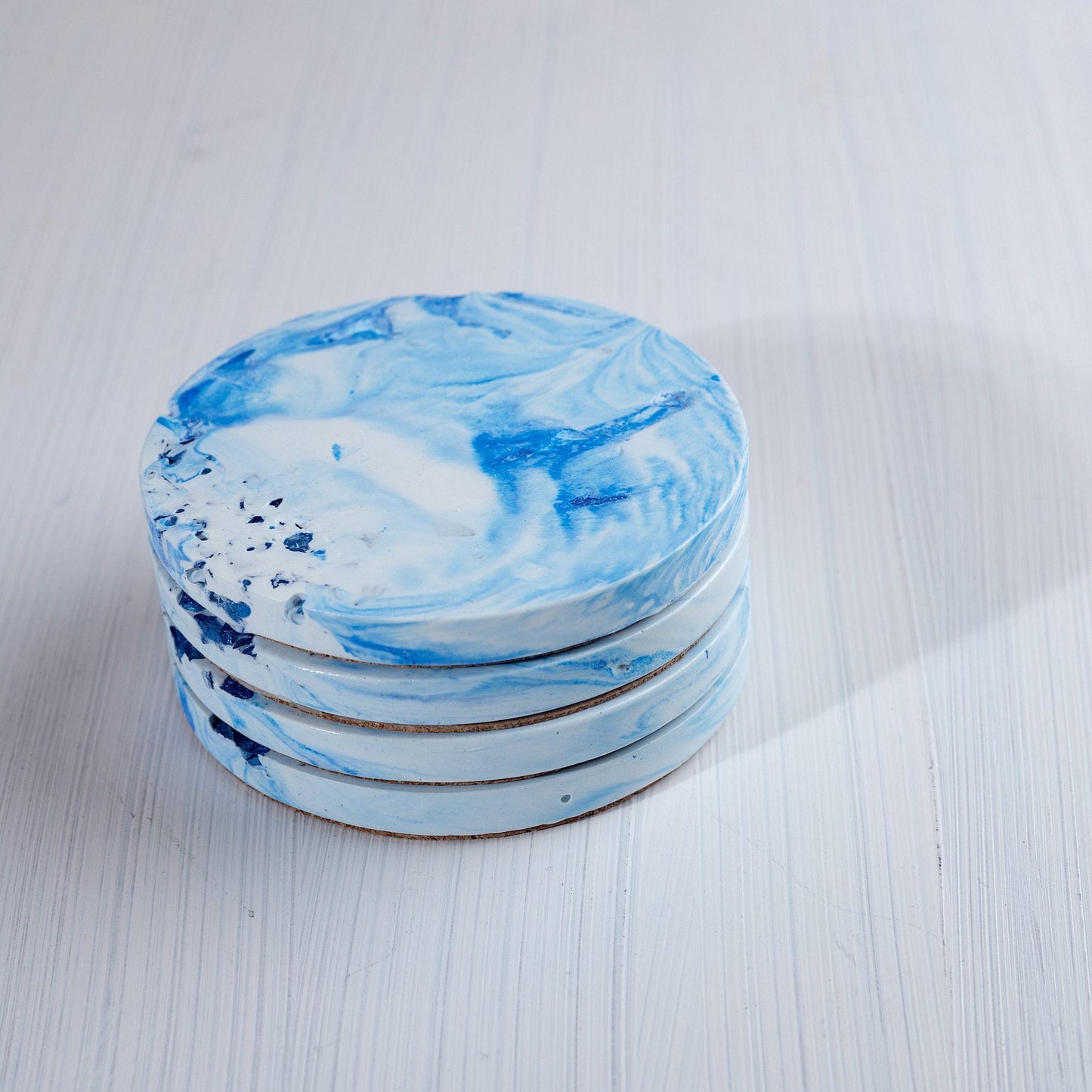 Posavasos "SPICY Blue" - Set de 4