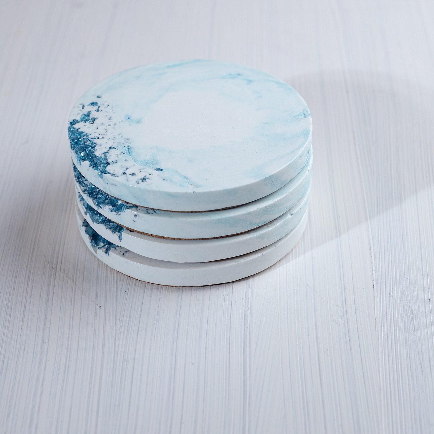 "Ocean Wave" Coasters - Marine Accessories Set