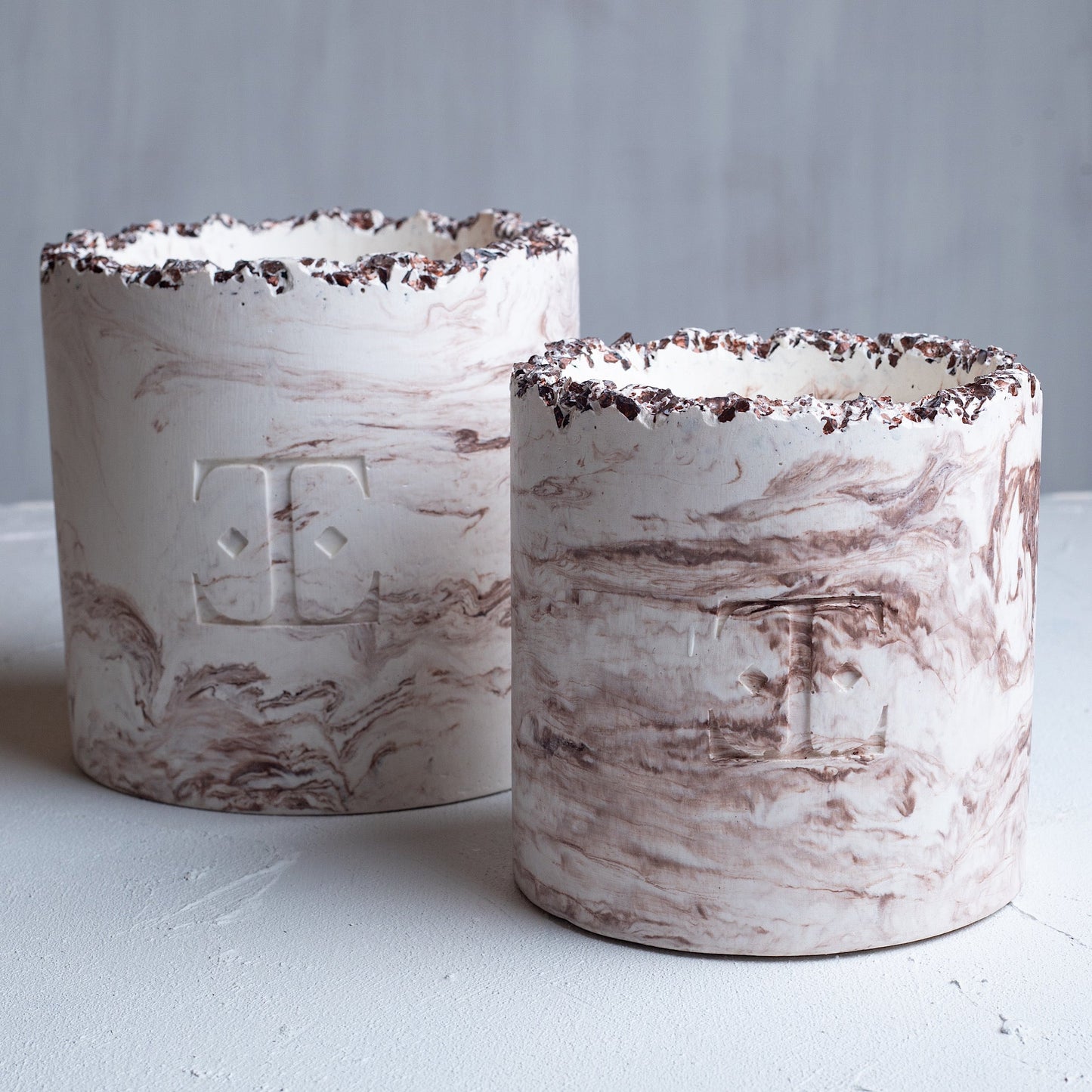 Vela "Mocha Dreams" Luxury con Cristales - 1.2kg