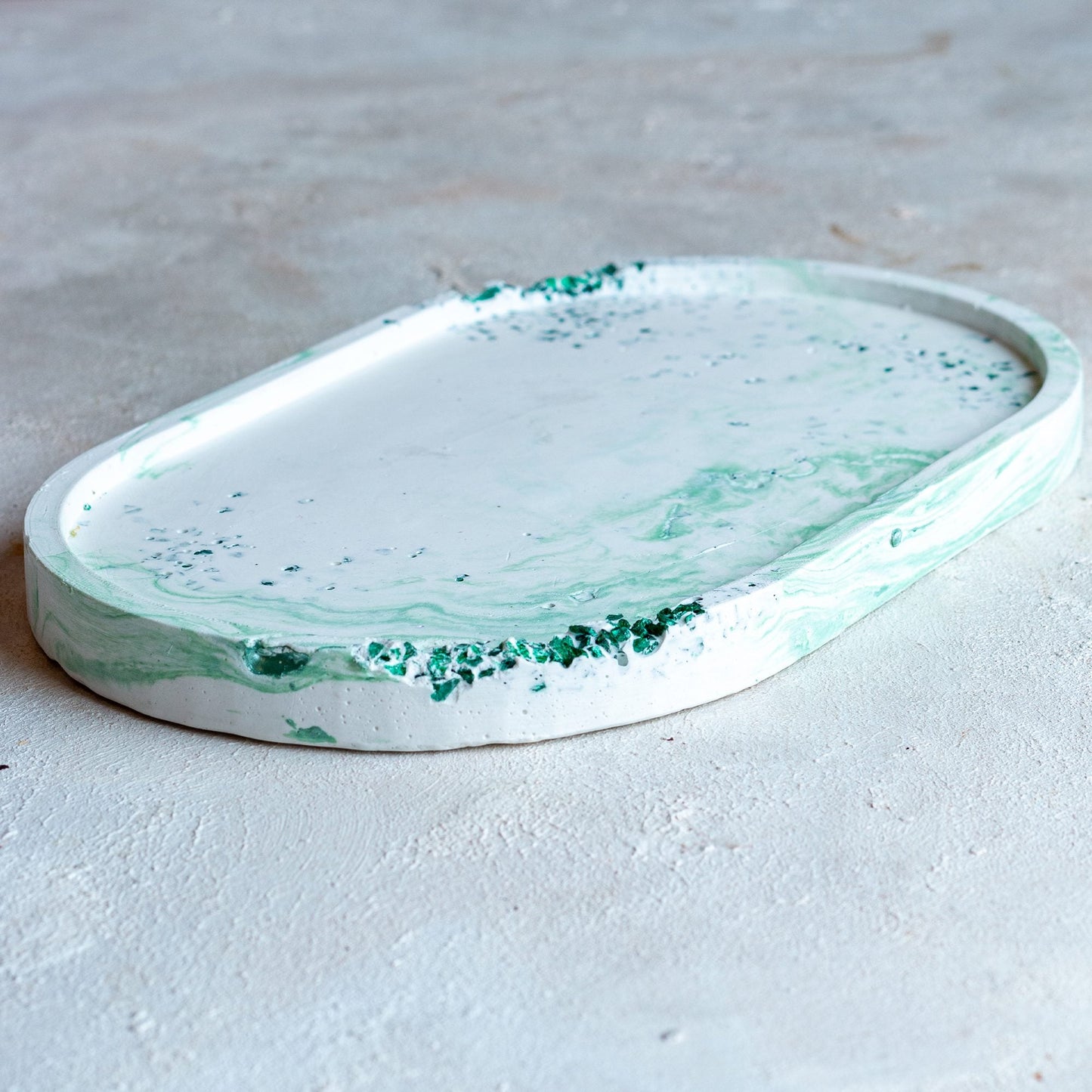 Set de Velas Luxury MYSTIC Green con Cristales de Fluorita