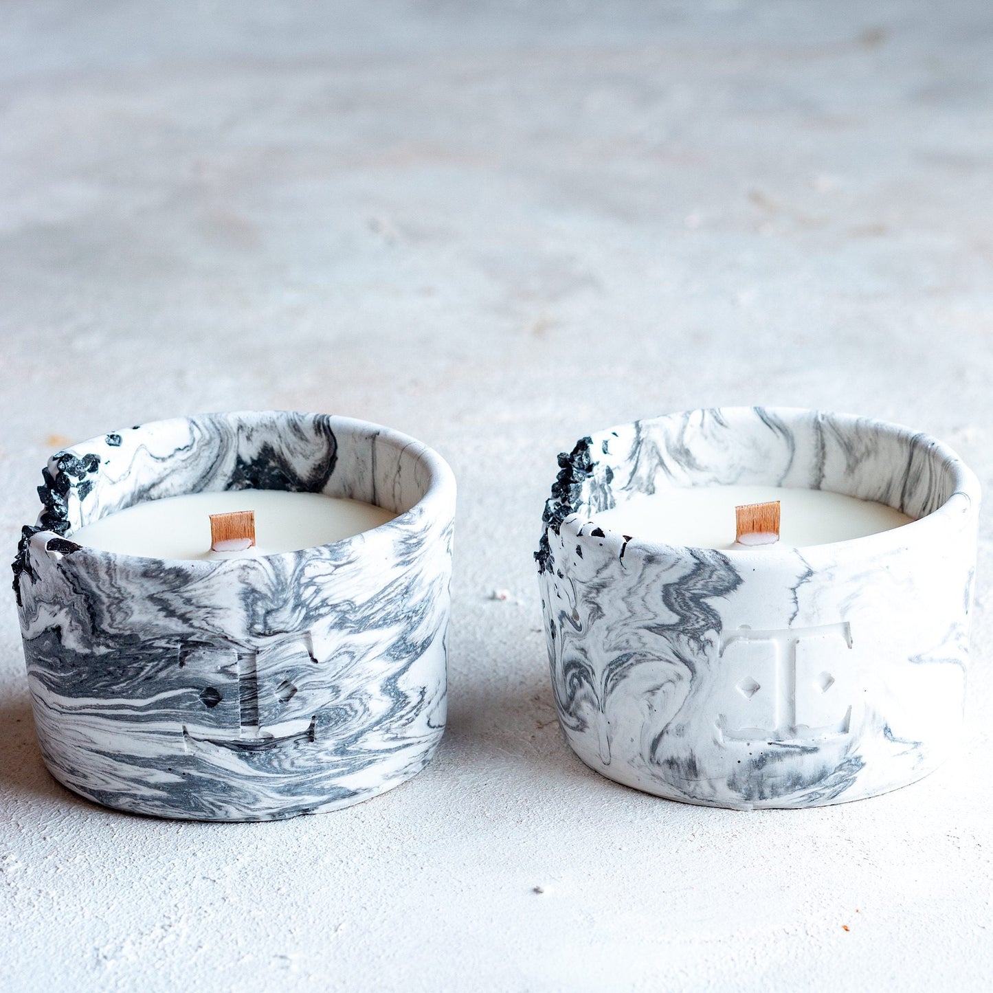 "Black Rose" Midi Collection - Set of 2 Scented Candles