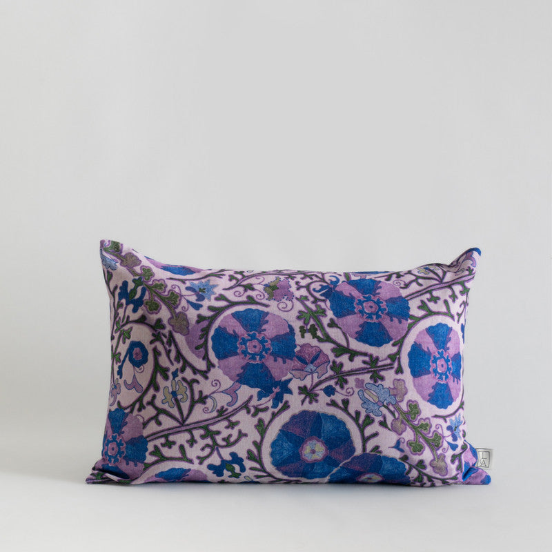 Linen Cushion Cover – Anatolian Suzani Tradition