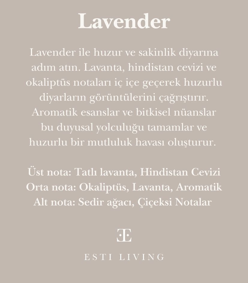 Colección "Lavender" Midi - Set 2 Velas Terapéuticas