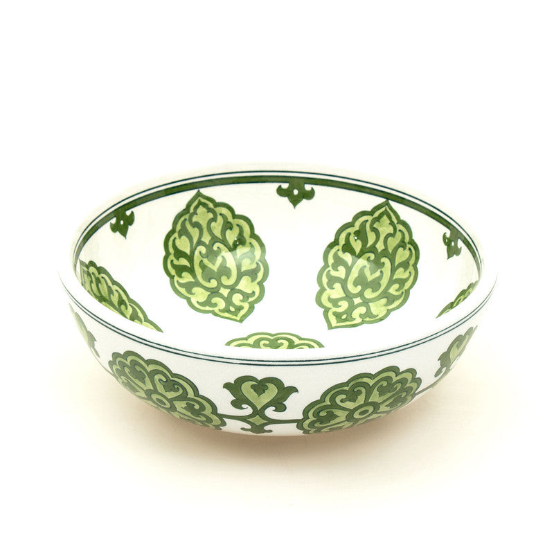 Turkish handmade ceramic bowls with Rumi design – Unique piece from İznik
