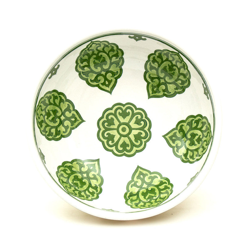 Turkish handmade ceramic bowls with Rumi design – Unique piece from İznik