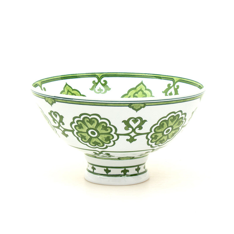 Turkish handmade ceramic bowls with Rumi design – Unique piece from İznik