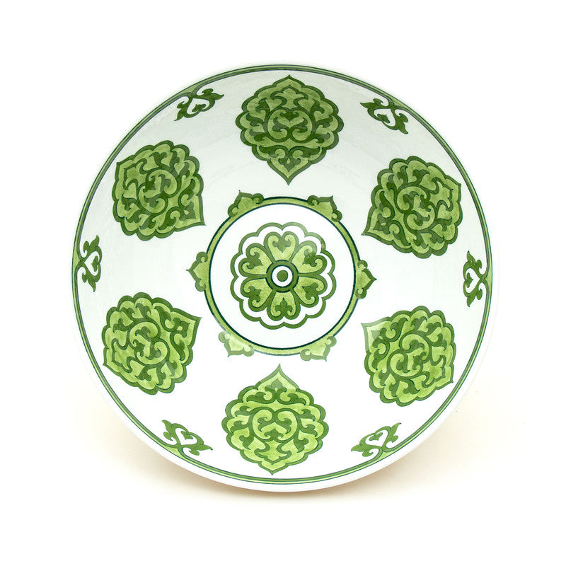 Turkish handmade ceramic bowls with Rumi design – Unique piece from İznik