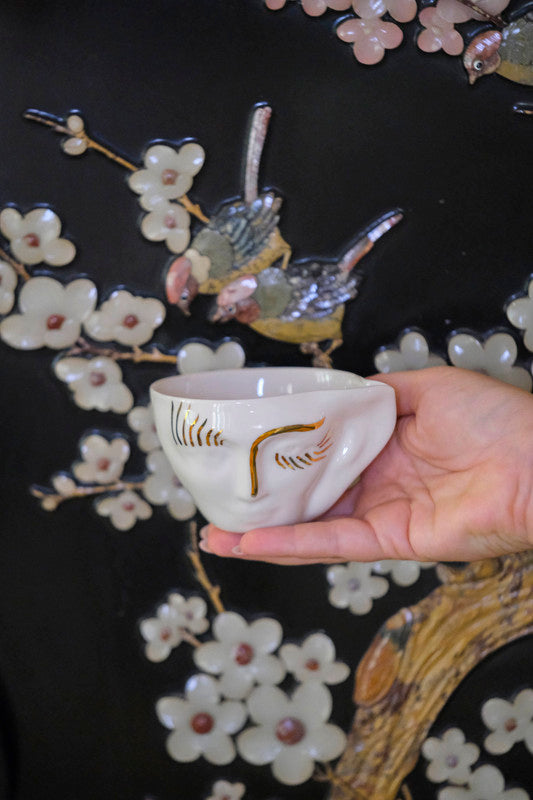 The Three Beauties: Circe, Sleeping Beauty, & Füreya Porcelain Cup
