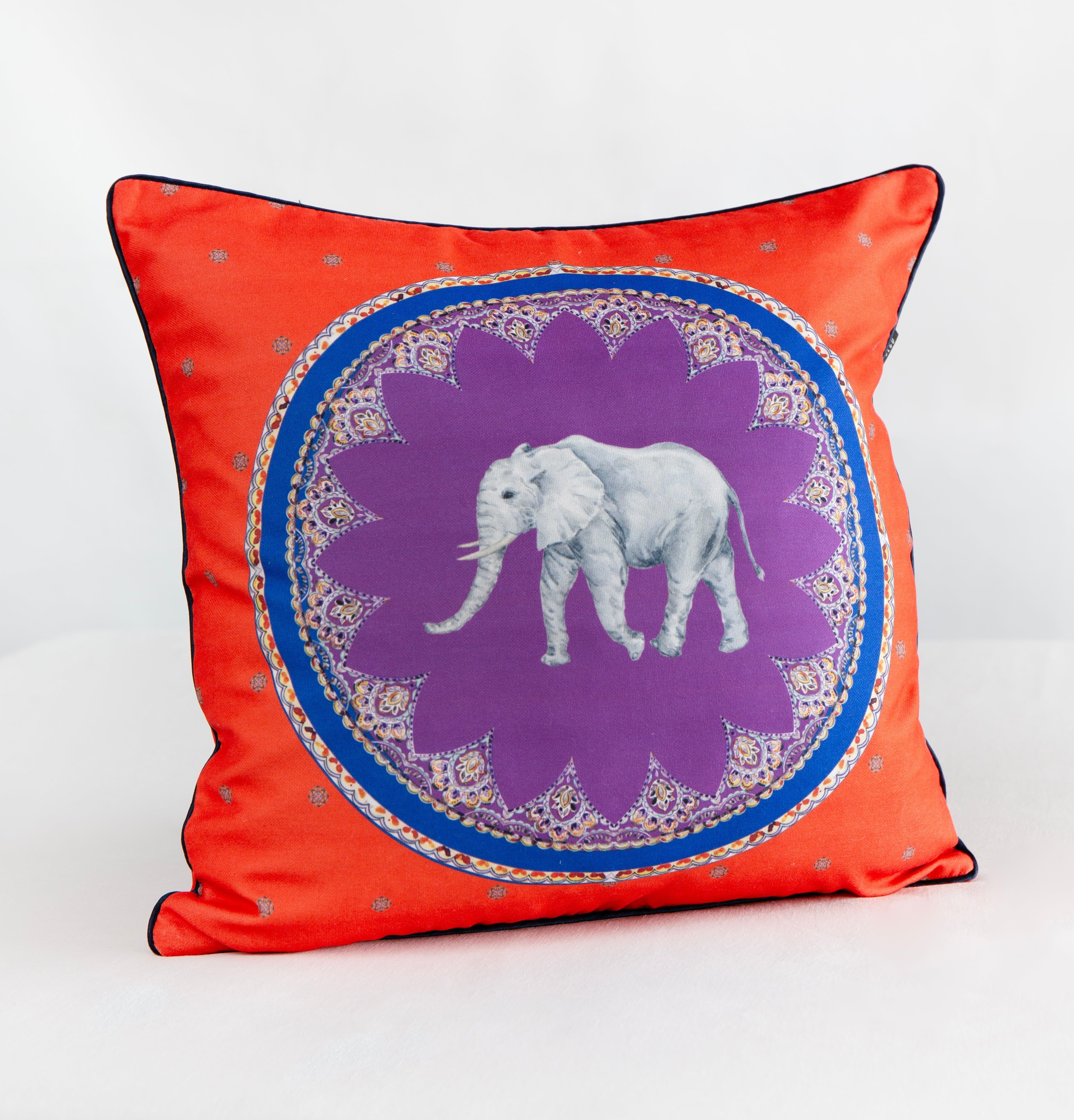 Taj Mahal Deluxe Decorative Cushion Cover - Where History Embraces the Present