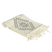 Handcrafted Peştemal "Pıtrak" - Anatolian Protective Motif