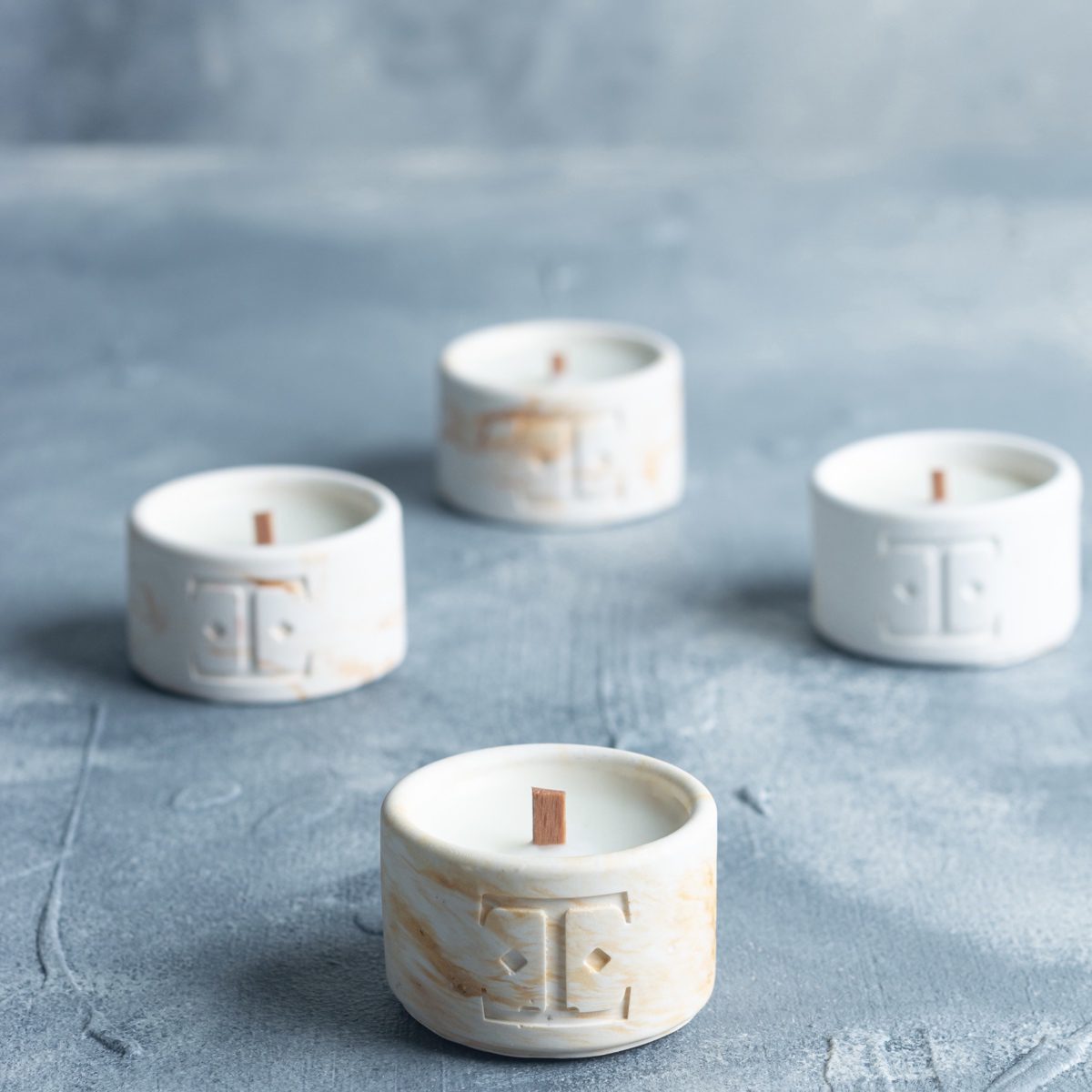 "Fresh Bloom" Mini Collection - Set of 4 Scented Candles