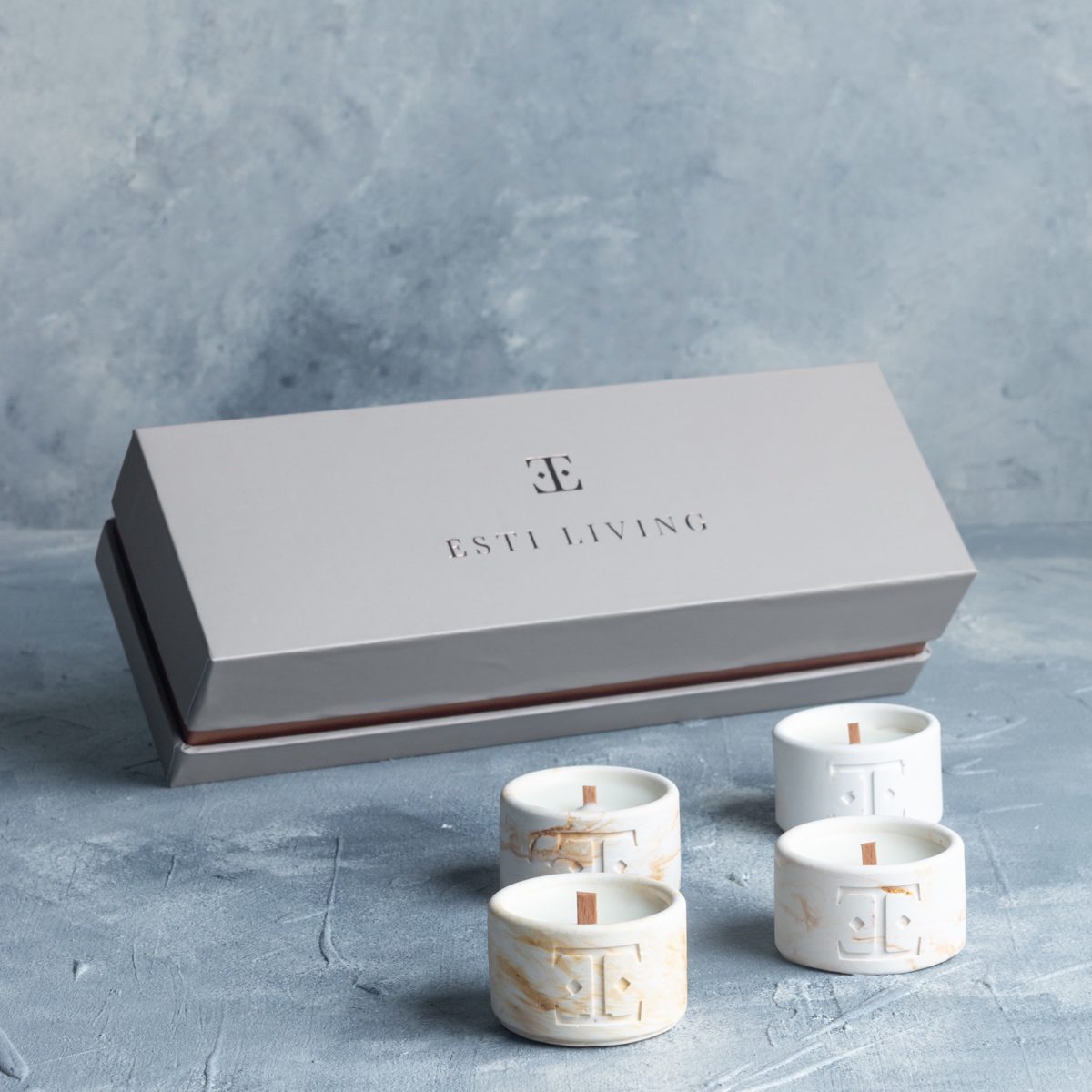 "Fresh Bloom" Mini Collection - Set of 4 Scented Candles