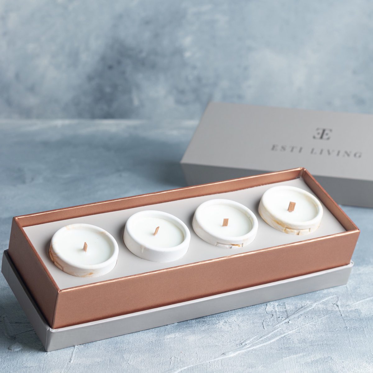 "Fresh Bloom" Mini Collection - Set of 4 Scented Candles