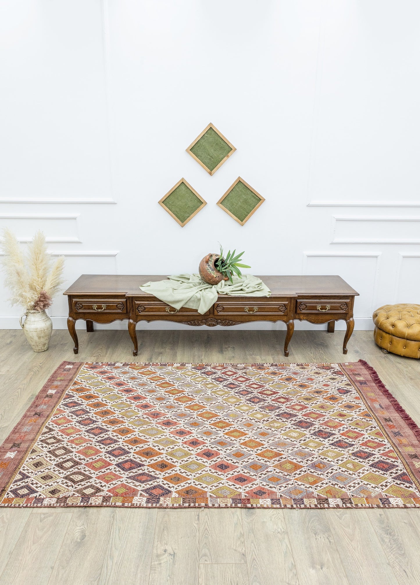 Turkish Ethnic Kilim Cidal - Pure Authenticity 146x235cm