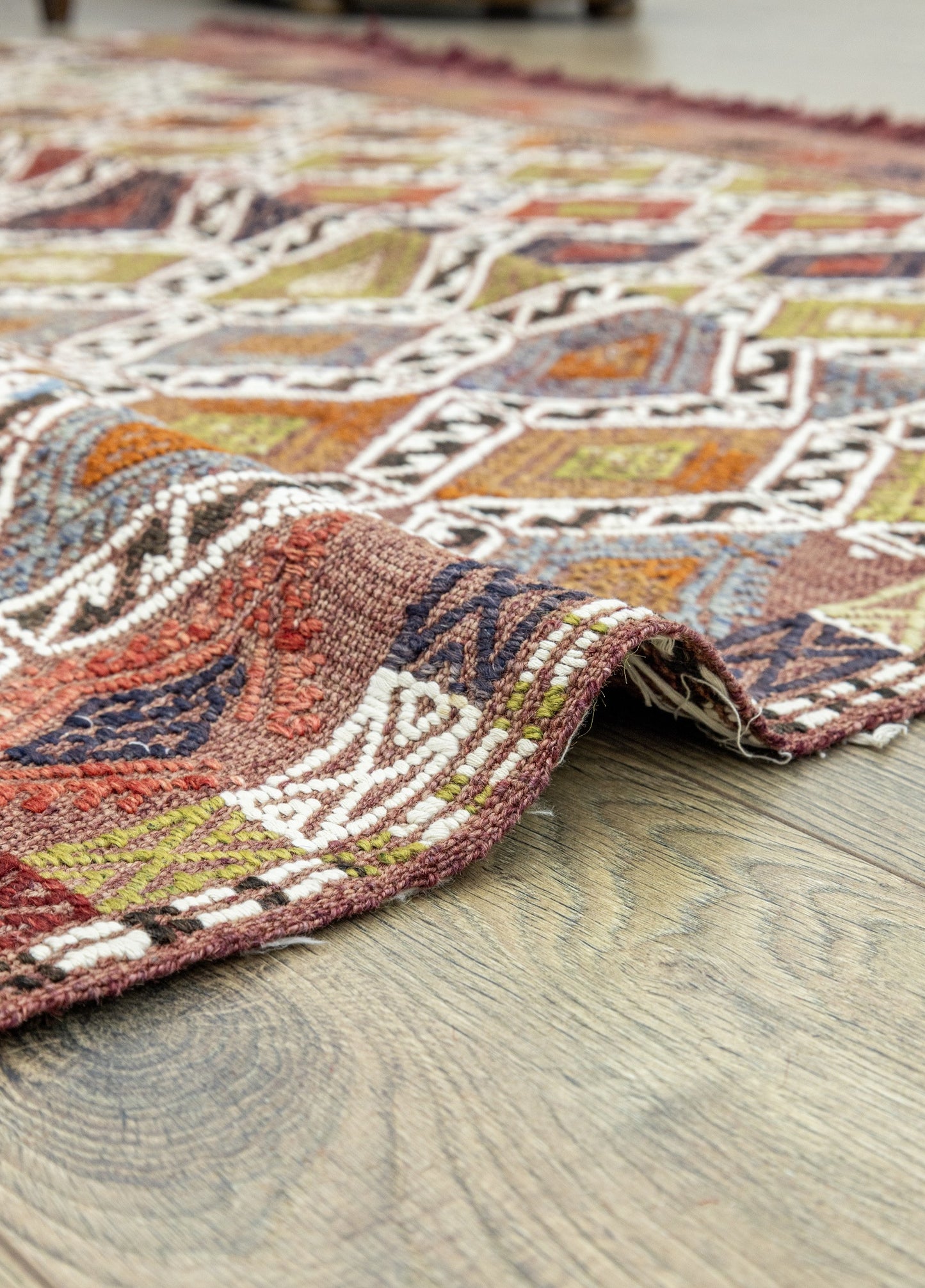 Turkish Ethnic Kilim Cidal - Pure Authenticity 146x235cm