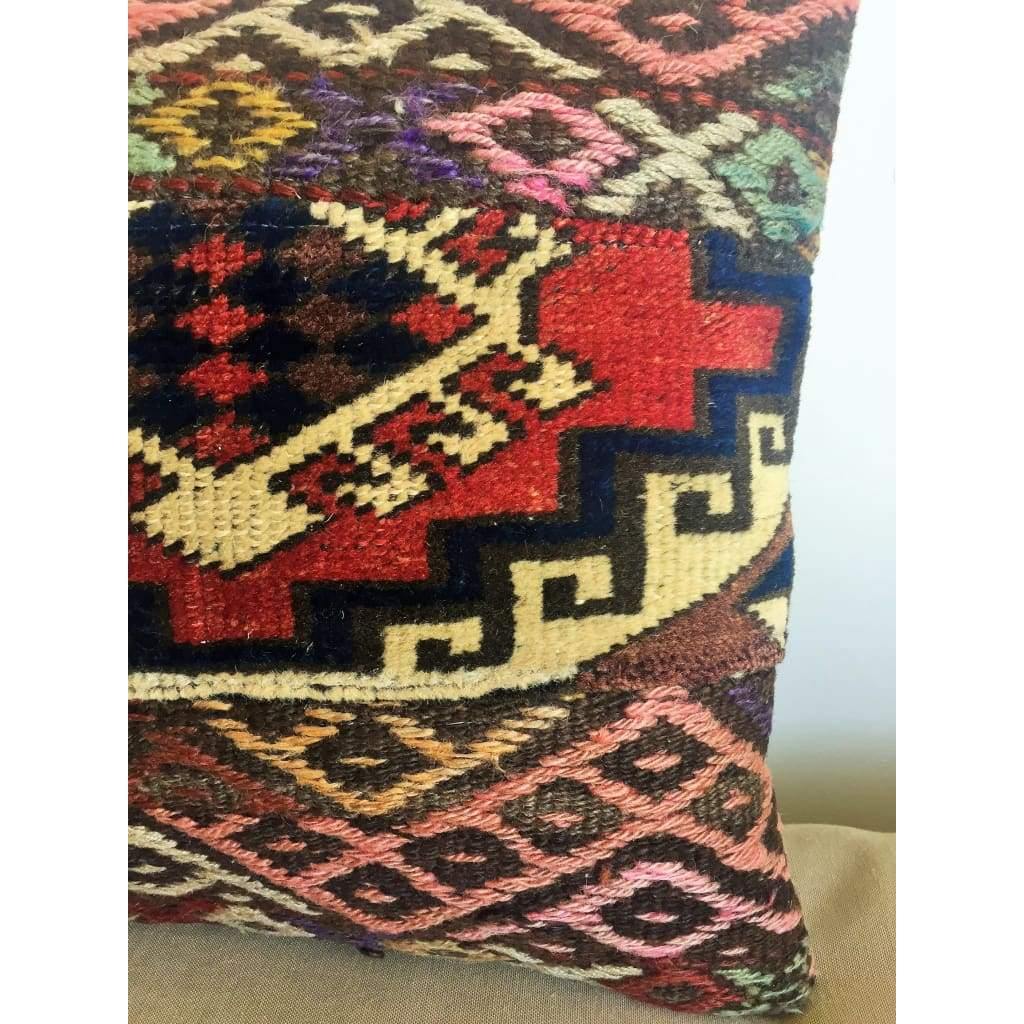 Cojín Kilim Vintage 40x40 - Pequeño Gran Tesoro