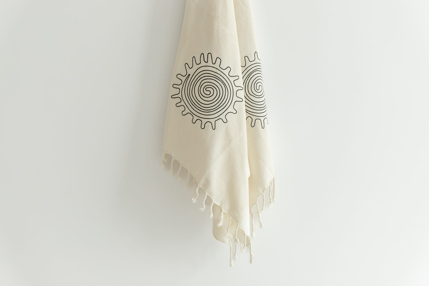 Handcrafted Peştemal "Sacred Spiral" - Geometry of Evolution