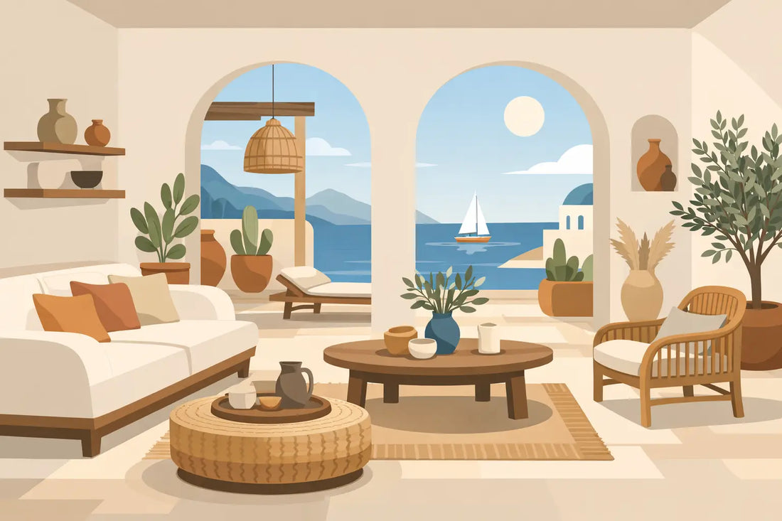 12 ideas para salón mediterráneo con alma
