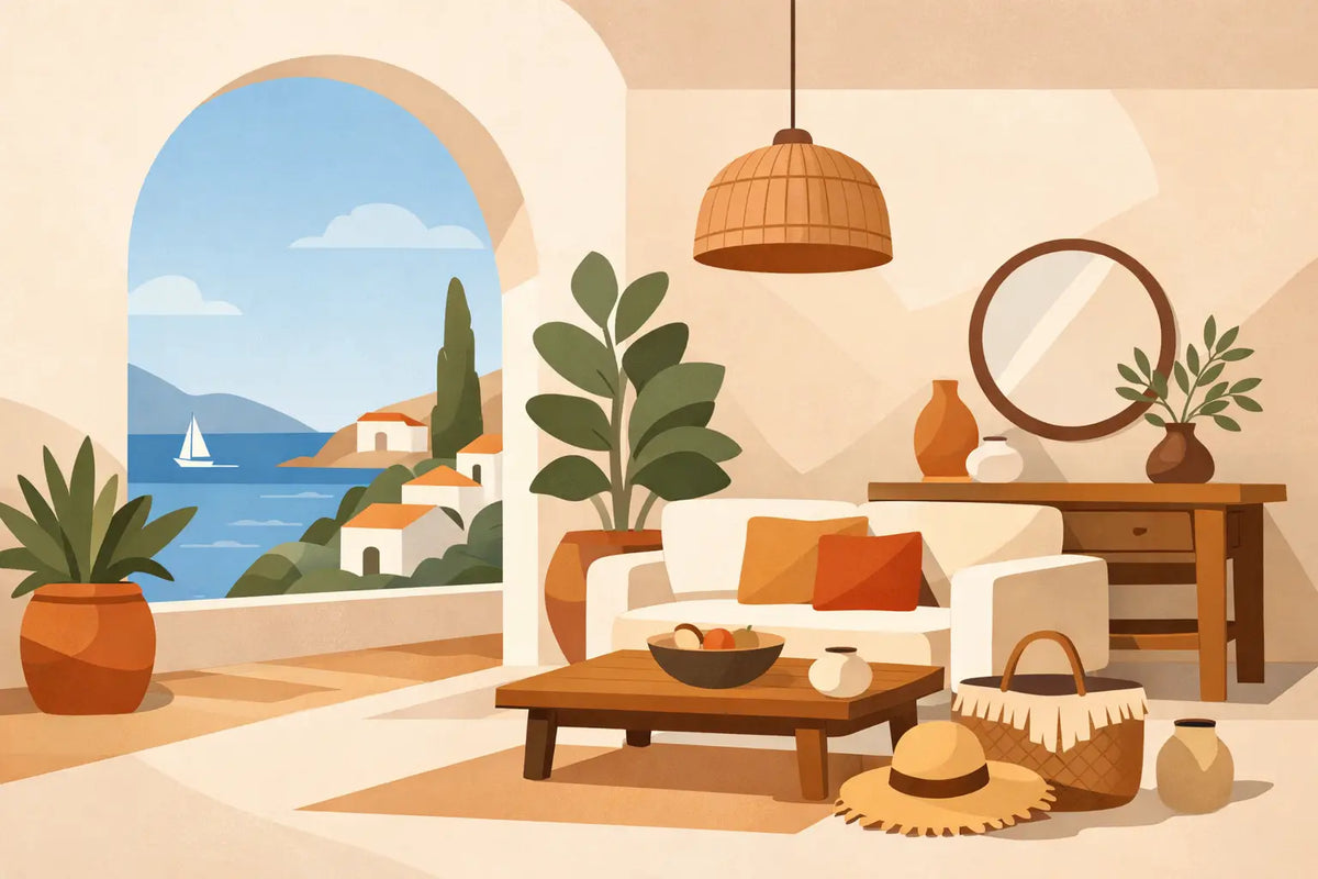 Estilo mediterráneo para un hogar con alma