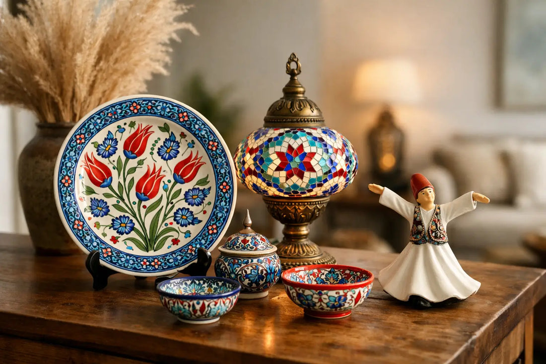 Cerámica turca decorativa para un hogar con alma