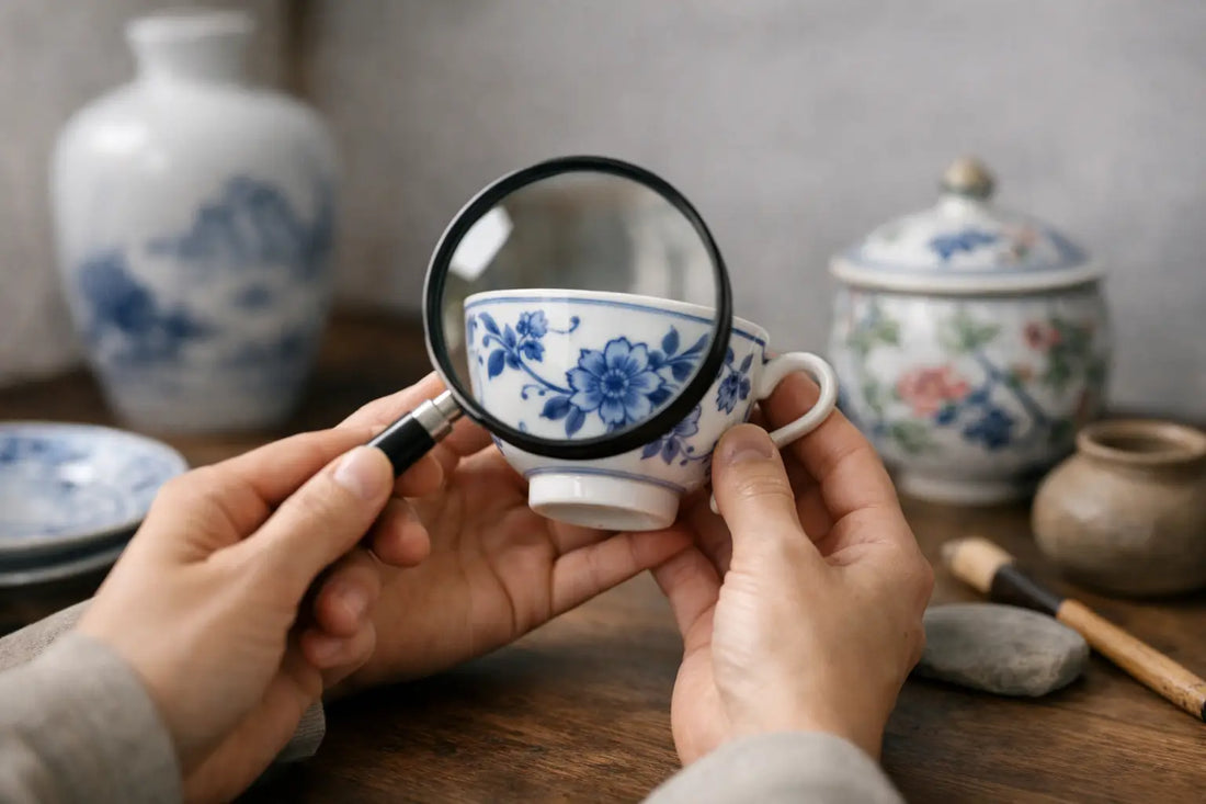 Cómo reconocer porcelana artesanal auténtica
