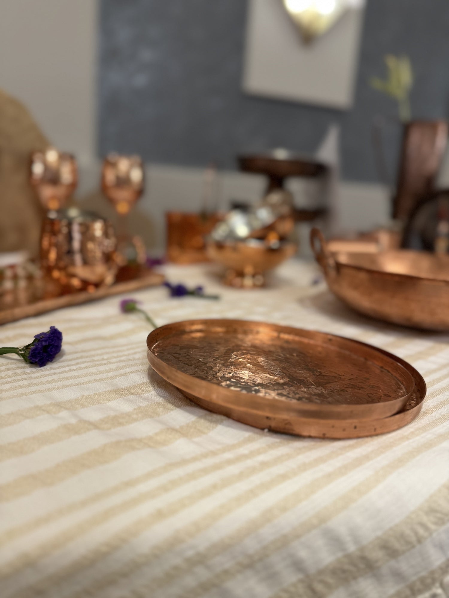 Platos de cobre