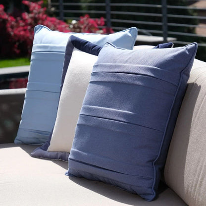 Cojín Decorativo Pieghe - Azul Bebé