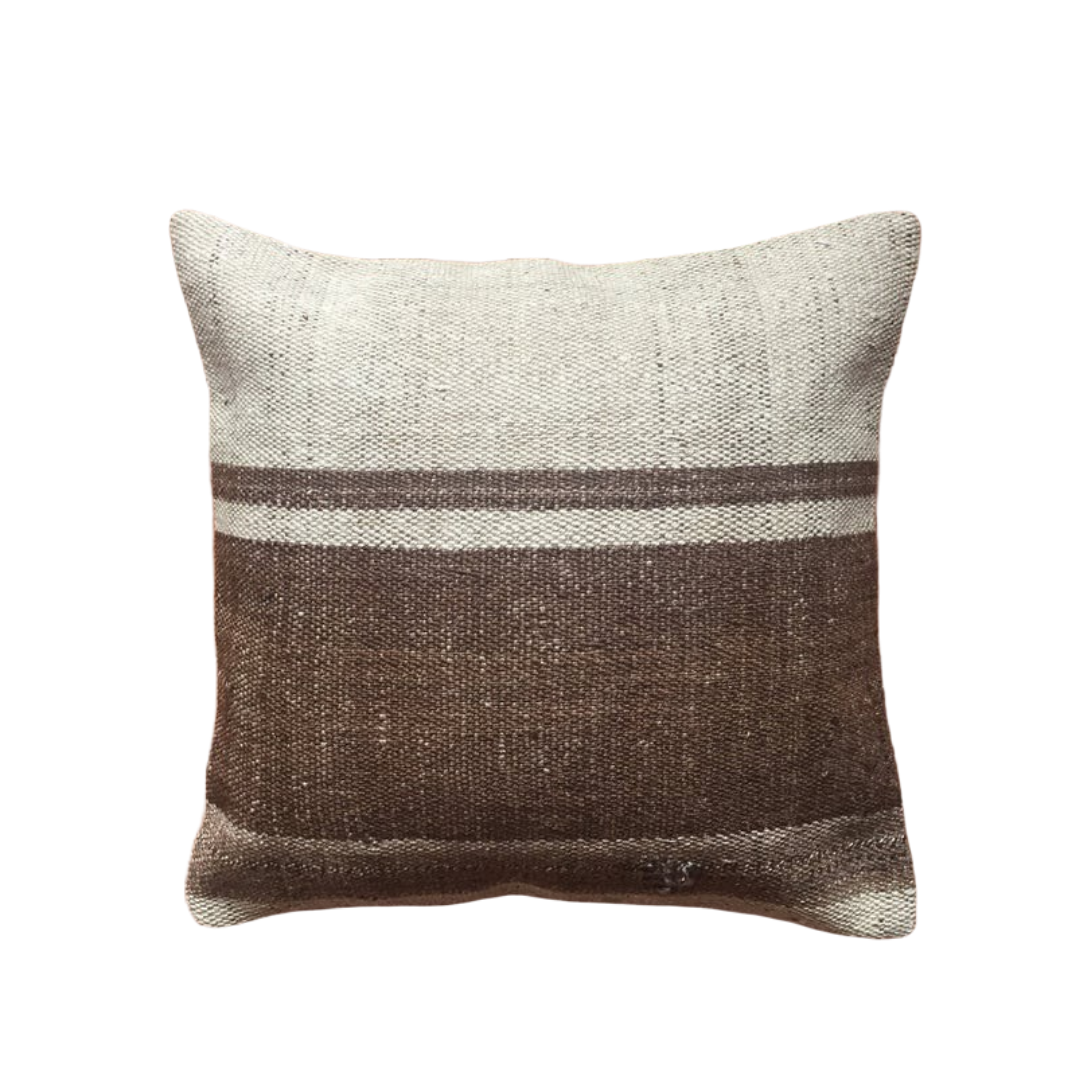 Cojín Kilim Vintage No.51 - Tesoro Nómada Auténtico