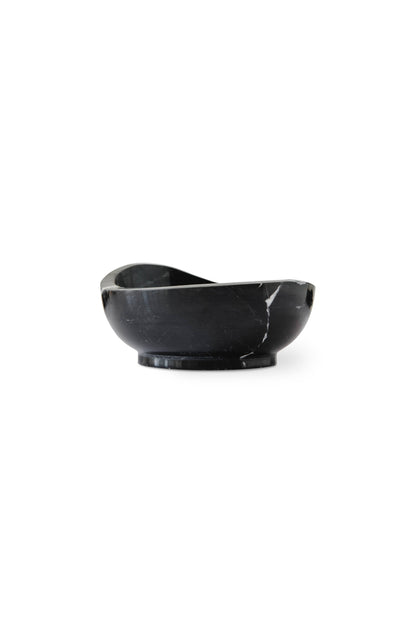 Bowl Amorf Negro - Forma Líquida que Abraza la Belleza Orgánica