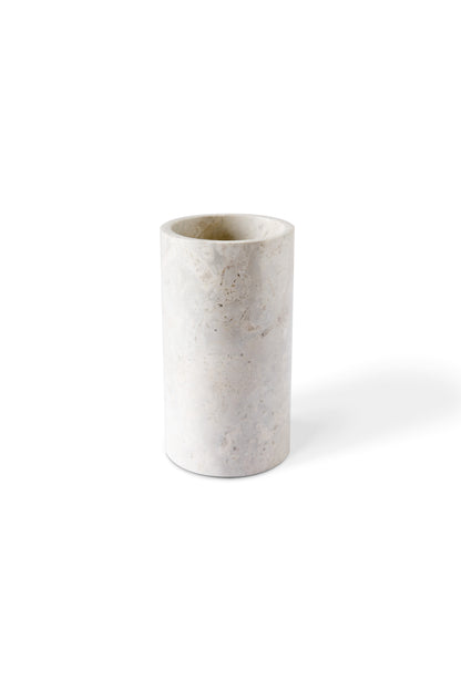 Celestial White Holder Vase - Luminous Purity that Elevates Flowers to Art