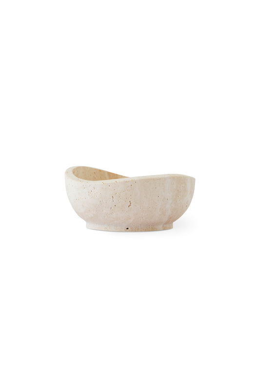 Bowl Amorf Travertine - Forma Orgánica que Abraza la Imperfección Perfecta
