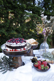 Stand Expositor Elevado De Cobre Artesanal