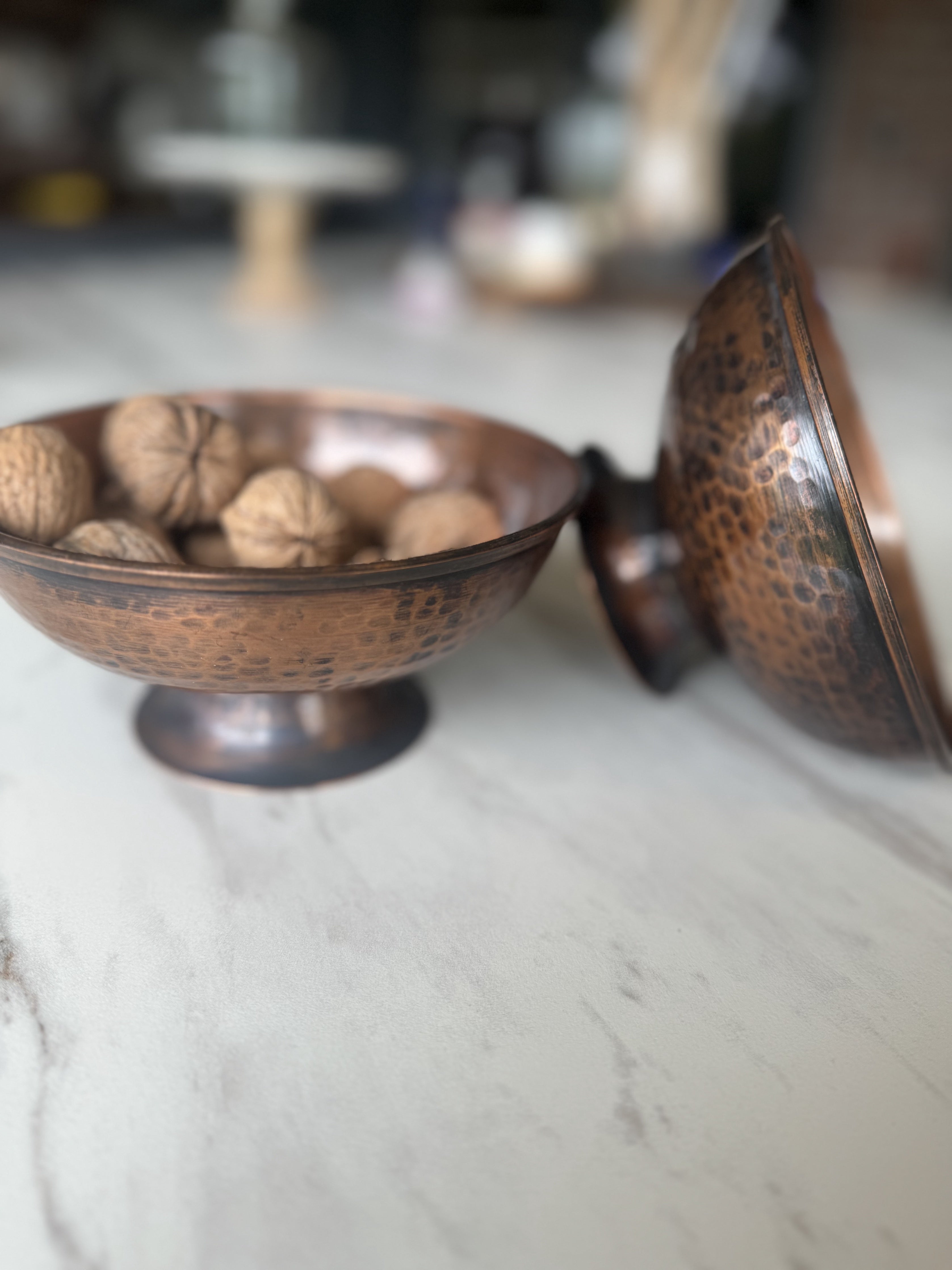 Rustic Heritage Bowl with Oxidized Patina - The Authenticity of Time in Your Hands