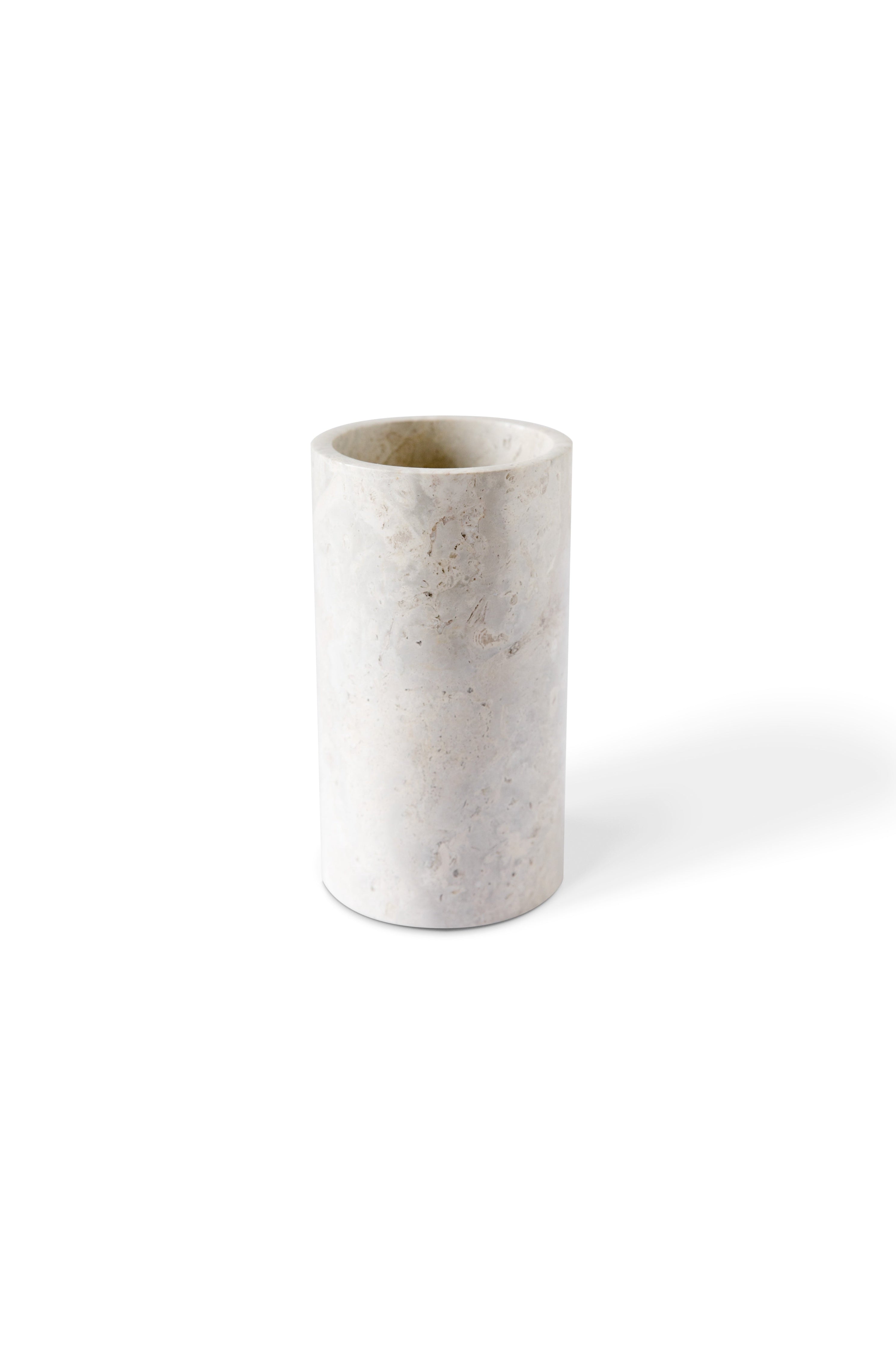 Jarrón Holder Blanco Celestial - Pureza Luminosa que Eleva las Flores al Arte