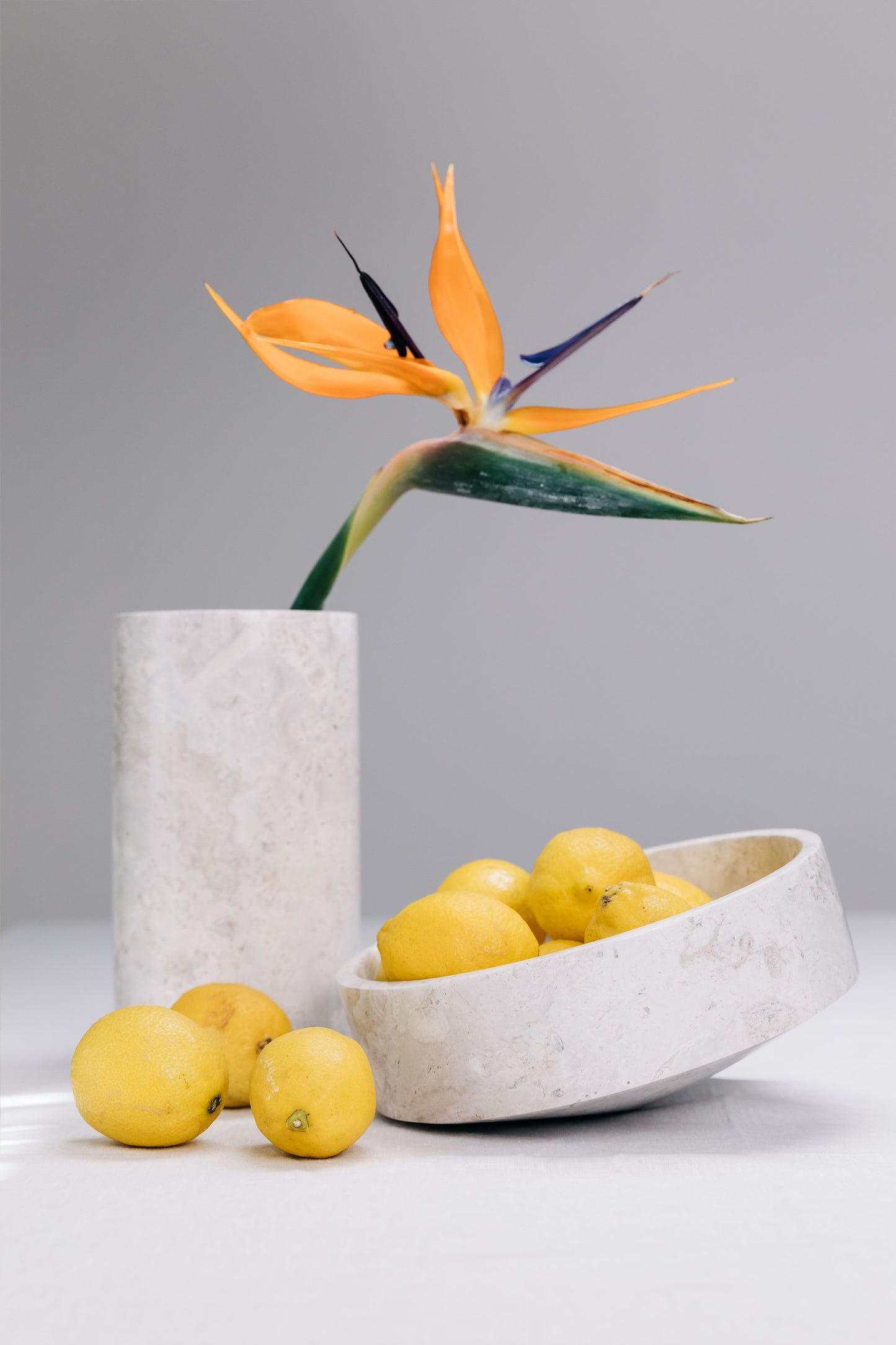 Bowl Vloor Blanco Imperial - Pureza de Mármol que Eleva el Alma